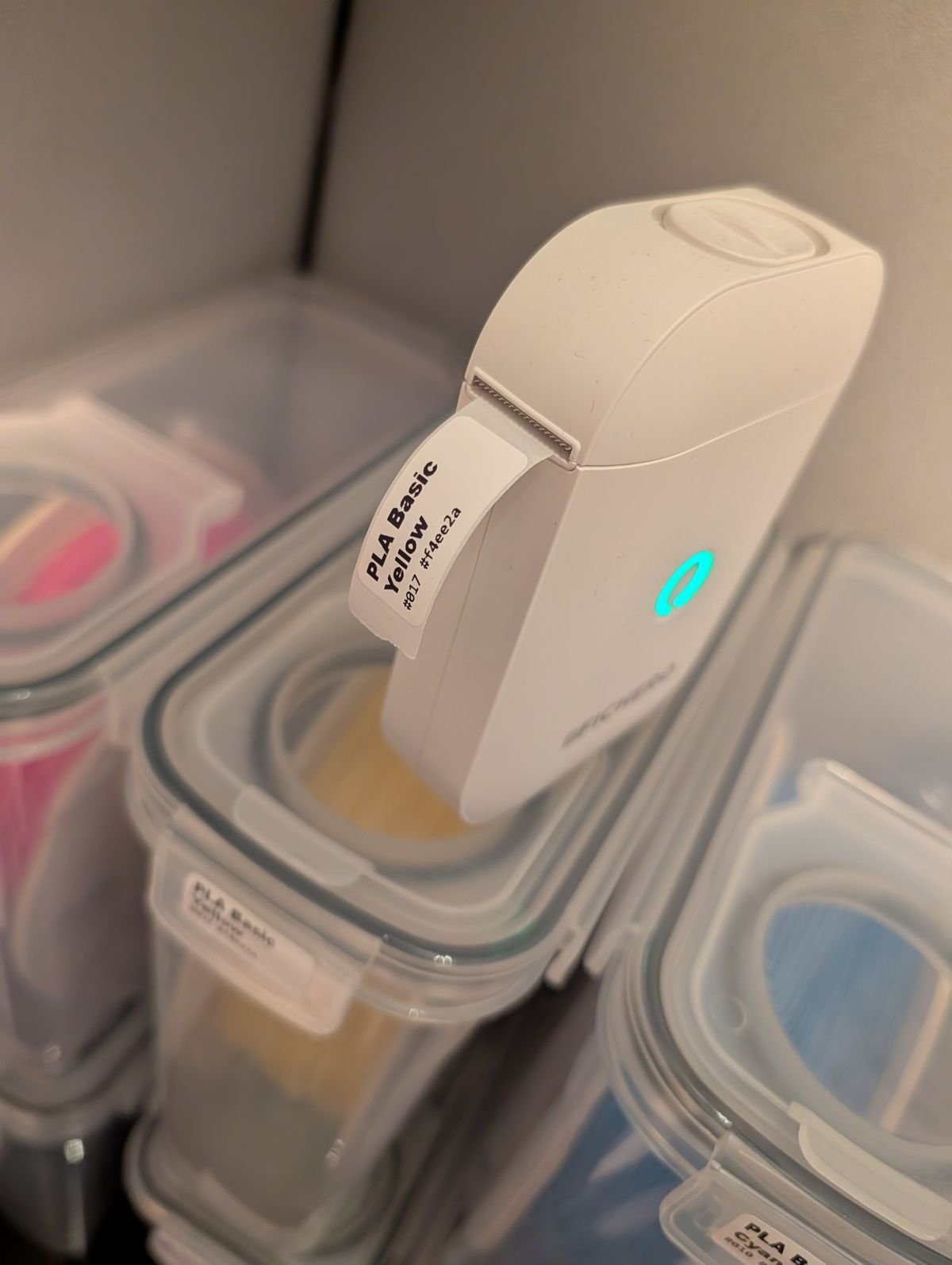 The Fichero D11s printing a label - 10 euro well spent